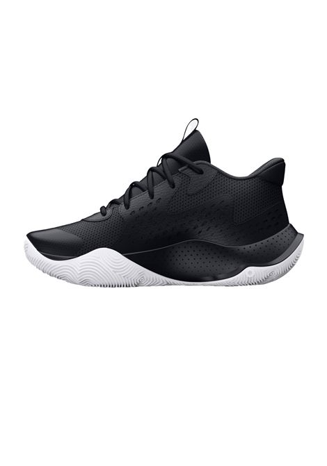 SCARPE DA BASKET GS JET '23 NERO ROSSO RAGAZZI UNDER ARMOUR | Scarpe basket | 3026635-0001